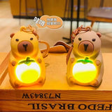 Llavero capibara con luz